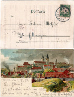 Bayern 1899, Aushilfsstpl. ETTRINGEN Als Ankunftstpl. Auf Litho-AK V. Freising - Autres & Non Classés