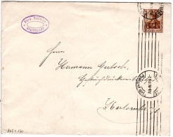 DR, Gebr. 3 Pf. Germania Privatganzsache Umschlag M. Stpl. Stuttgart - Briefe U. Dokumente