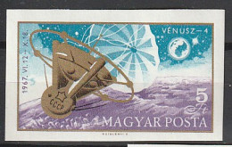 Ungarn Geschnitten: Venus 4 - Weiche Landung (1967), MNH ** - Sonstige & Ohne Zuordnung