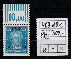 25 Pfg. Aus IAA-Tagung Vom Oberrand, ** (MNH), Geprüft - Autres & Non Classés