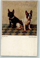 39809807 - Sign. Herz Emil W. Zwei Kavaliere Verlag Wohlgemuth U. Lissner Nr.5016 - Dogs