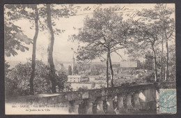 102354/ SABLÉ-SUR-SARTHE, Vue De La Terrasse Italienne Du Jardin De La Ville - Sable Sur Sarthe