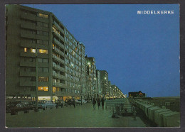 077514/ MIDDELKERKE, Strand En Dijk Bij Nacht - Middelkerke