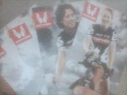 CYCLISME    - WIELRENNEN- CICLISMO : 4 Cartes CERVELO Avec WILD-MELCHERS-BRUINS-SLAPPENDEL - Ciclismo