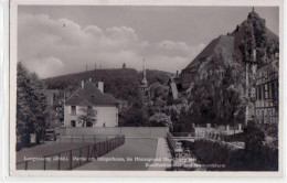 39057507 - Velbert Langenberg Mit Partie Am Buergerhaus Gelaufen Von 1940. Leichter Stempeldurchdruck, Kleiner Knick Un - Velbert