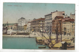 Fiume, Aujourd’hui Rijeka (Croatie) : Riva Del Lido En 1919 (animé) PF. - Croatia