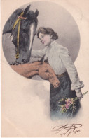 CHEVAL(FEMME) - Paarden