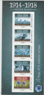 Feuillet Collector 1914-1918 1ère Guerre Mondiale France 2014 IDT M 20gr 5 Timbres Autoadhésifs N°250 - Collectors