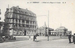 76 Le Tréport-L'Hotel De La Place Et Le Casino - Le Treport