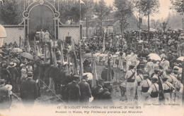 BRAINE (Aisne) - Bouquet Provincial, 25 Mai 1913 - Pendant La Messe, Discours De Mgr Péchenard - Voyagé (2 Scans) - Andere & Zonder Classificatie