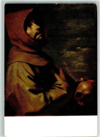 39432107 - Francisco Zurbarani Saint Francois Assise Totenkopf - Otros & Sin Clasificación