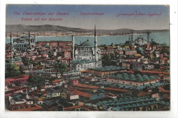 Istambul Ou Constantinople (Turquie) : Vue Aérienne Générale Sur Les Quartier Des Bazars En 1915 PF. - Turkey