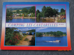 CAMPING  "  LES CANTARELLES  "      VILLEFRANCHE DE PANAT - Hotels & Gaststätten