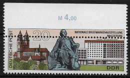 DDR: MiNr. 1513, Postfrisch, **, Mit Oberrand Und Verzähnung - Unused Stamps