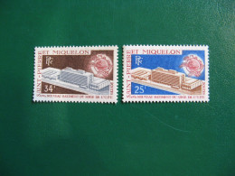 SAINT PIERRE ET MIQUELON YVERT POSTE ORDINAIRE N° 399/400 NEUFS** LUXE - MNH -  COTE 40,50 EUROS - Unused Stamps