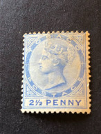 TOBAGO  SG 16  2½d Blue MH* - Trinidad En Tobago (...-1961)