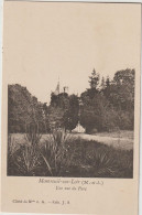 MONTREUIL SUR LOIR  UNE VUE DU PARC - Sonstige & Ohne Zuordnung