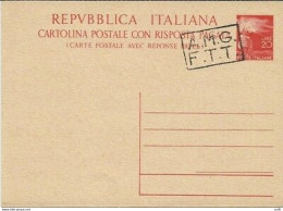 TriesteA-C.P. L.20+20 "Democratica" N.C8D Soprastampa "B" Sul Francobollo - Mint/hinged