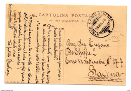 R. Nave Carlo Alberto - Cartolina - Storia Postale