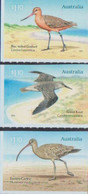 AUSTRALIA, 2021, MNH, BIRDS, SHOREBIRDS,3v /SA Ex. BOOKLETS - Other & Unclassified