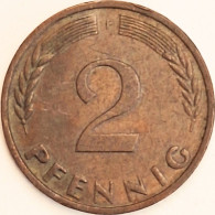 Germany Federal Republic - 2 Pfennig 1969 F, KM# 106a (#4515) - 2 Pfennig