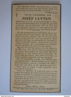 Doodsprentje Jozef Luyten Kessel 1932 Overleden 1945 Ongeval Op Weg Naar School In Lier - Devotion Images