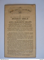 Doodsprentje Petrus Diels Kessel 1859 1945 Wed. Anna Elisabeth Dillen LT 2002 - Devotieprenten