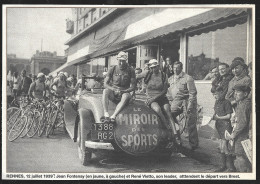 2003  --  RENNES . LE TOUR DE FRANCE CYCLISTE EN 1939 . 4B062 - Sin Clasificación