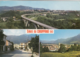 CHIUPPANO-VICENZA-SALUTI DA..- CARTOLINA VERA FOTOGRAFIA VIAGGIATA IL 1-8-1974 - Vicenza