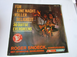 ROGER SNOECK, FUR EINE NACHT VOLLER SELIGKEIT. HAMMOND ORGEL, LP - Strumentali