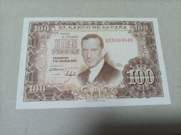 100 Pesetas 1953, UNC - 100 Peseten