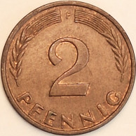 Germany Federal Republic - 2 Pfennig 1970 F, KM# 106a (#4516) - 2 Pfennig