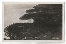 Saint-Palais-sur-Mer Et Vaux-sur-Mer (17) : Vue Aérienne Générale Sur Les Plages De Nauzan En 1931 PF. - Saint-Palais-sur-Mer