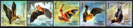 Vietnam - 2023 - Fauna - Bats - Mint Stamp Set - Viêt-Nam