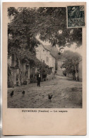 Carte Postale Ancienne Puyméras - Les Remparts - Sonstige & Ohne Zuordnung