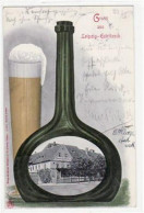39019407 - Leipzig - Eutritzsch Mit Gosenschaenke In Der Flasche Abgebildet Gelaufen Von 1904. Leichter Stempeldurchdru - Leipzig