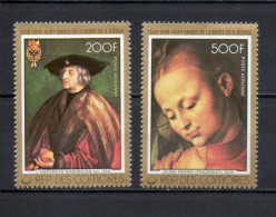 COMORES  PA N° 137 + 138   NEUFS SANS CHARNIERE COTE 8.50€   DURER PEINTRE TABLEAUX ART - Isole Comore (1975-...)