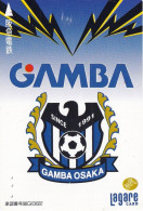 Japan Prepaid Lagare Card 2000 - Football Gamba Osaka Club Logo - Giappone