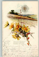 39807507 - Sonnenschein Karte Serie XVI  Gedicht V. Blum.  Wiesenblumen - Sonstige & Ohne Zuordnung