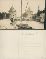 Foto Kortrijk Courtrai Broeltürme (Broeltorens) 1916 Privatfoto - Autres & Non Classés