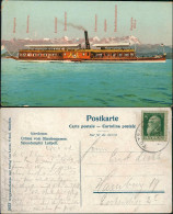 Ansichtskarte  Der Bodensee Dampfer Steamer Gebirgskette 1917 - Non Classés