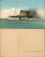 Salon-Dampfer "Cobra" Hamburg-Amerika-Linie Schiffe Dampfer Steamer 1913 - Steamers