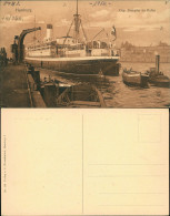 Ansichtskarte Hamburg Dampfer Steamer Cap. Dampfer Im Hafen 1913 - Sonstige & Ohne Zuordnung