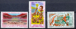 VOETBAL - WERELDKAMPIOENSCHAPPEN 1970 - REP. CAMEROUN MNH SET - PELÉ - BRESIL BAT ITALIE 4-1 - MEXICAN TEAM        Hk165 - 1970 – Mexico