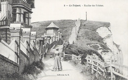 76 Le Tréport Escalier Des Falaises - Le Treport