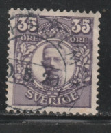 SUÈDE 520// YVERT 71 // 1910-19 - Usados