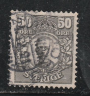 SUÈDE 521 // YVERT 72 // 1910-19 - Used Stamps