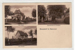 39078407 - Bissendorf In Hannover, 3 Abbildungen Mit Geschaeftshaus W. Mohlfeld, Villa Appel U. Villa Klebbe Ungelaufen - Other & Unclassified