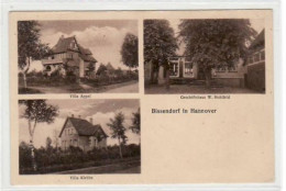 39078407 - Bissendorf In Hannover, 3 Abbildungen Mit Geschaeftshaus W. Mohlfeld, Villa Appel U. Villa Klebbe Ungelaufen - Sonstige & Ohne Zuordnung