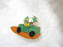 PIN'S     PEUGEOT   205   ROLAND GARROS  Zamak   METARGENT - Peugeot